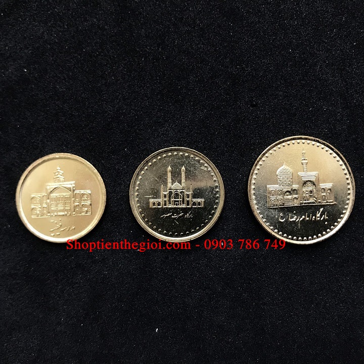 Bộ 3 xu Iran 2003-2006  -  SP005182 (ảnh thật)
